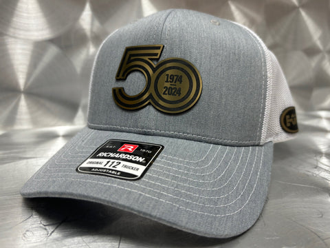 E-ONE Golden 50th Richardson 112 Trucker Cap