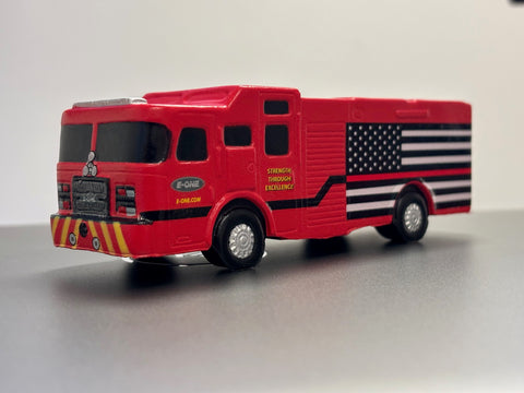 E-ONE Fire Truck Squeeze Toy