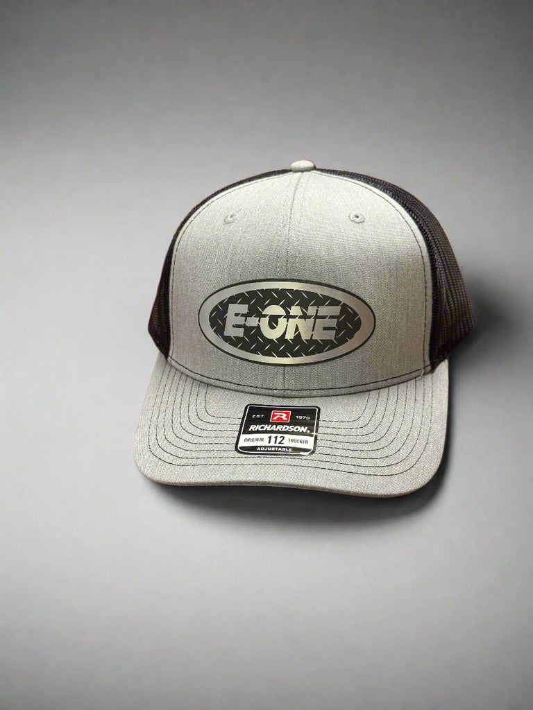 E-ONE Diamond Plate Logo Richardson 112 Trucker Cap