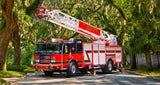 E-ONE Fire Truck Metal Prints